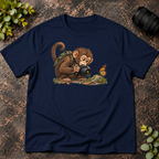 Monkey Shooting the Butterfly T-Shirt