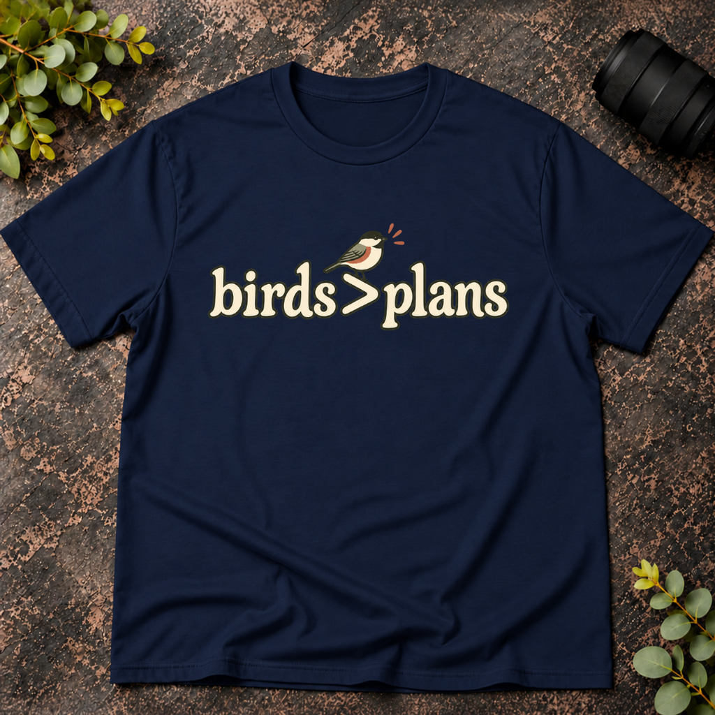 Birds Greater than Plans T-Shirt