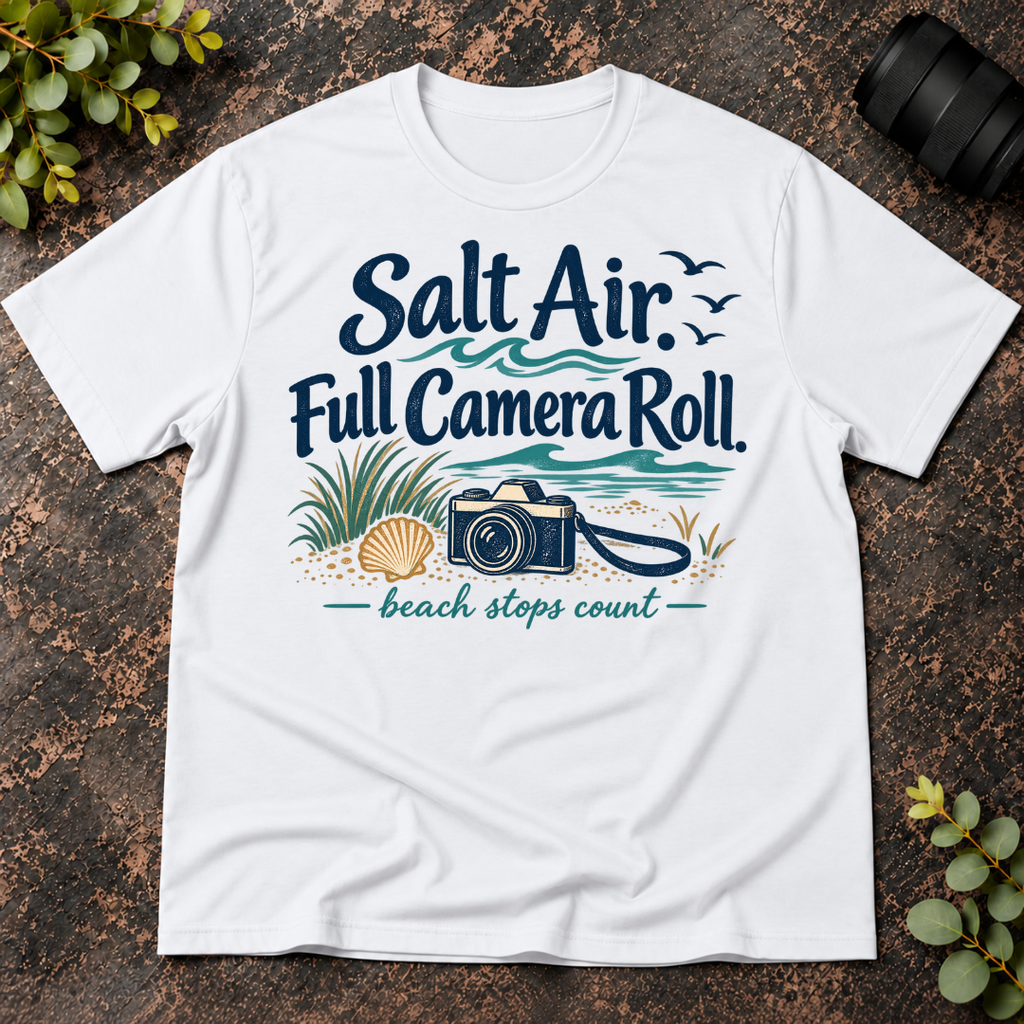 Salt Air Full Camera Roll T-Shirt
