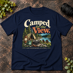 Camped For The View. Road Trip Photography T-Shirt