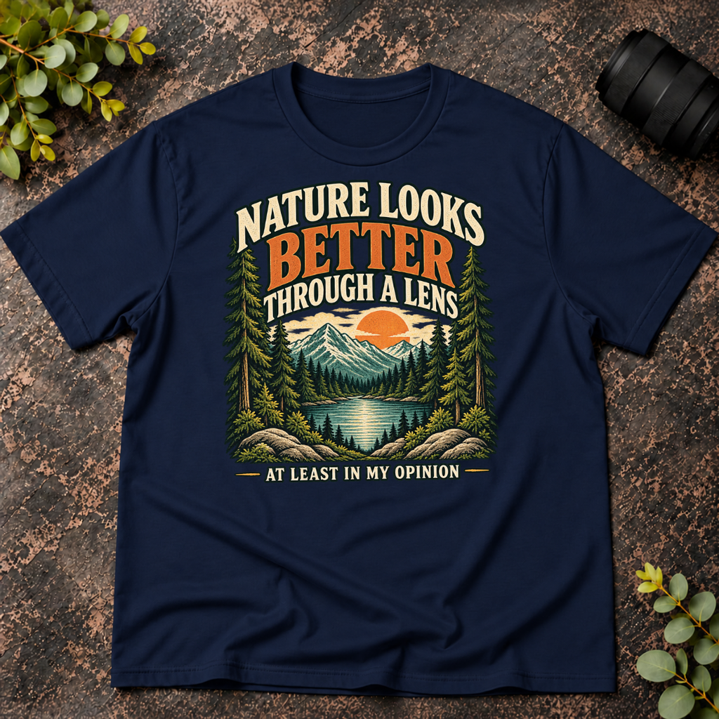 Nature Looks Better Through a Lens T-Shirt