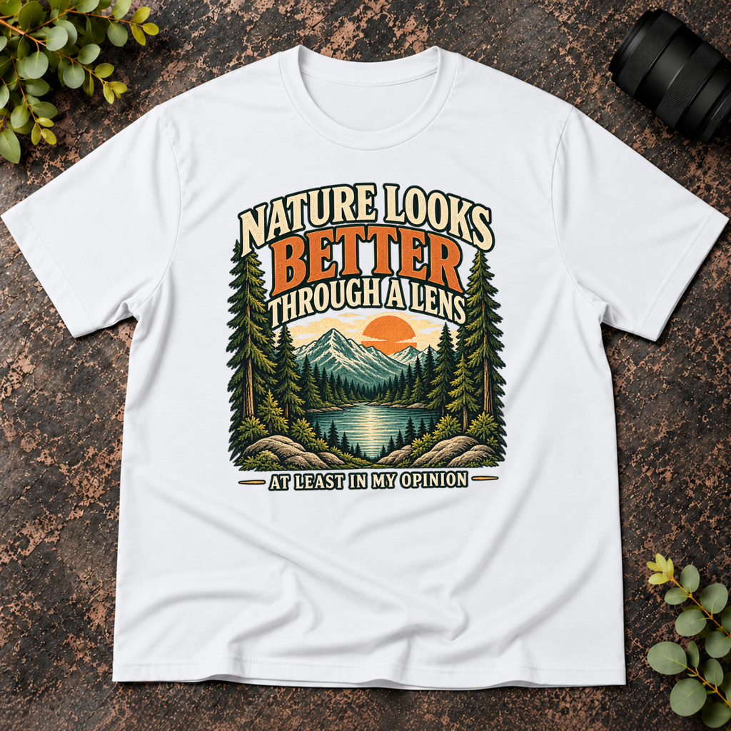 Nature Looks Better Through a Lens T-Shirt