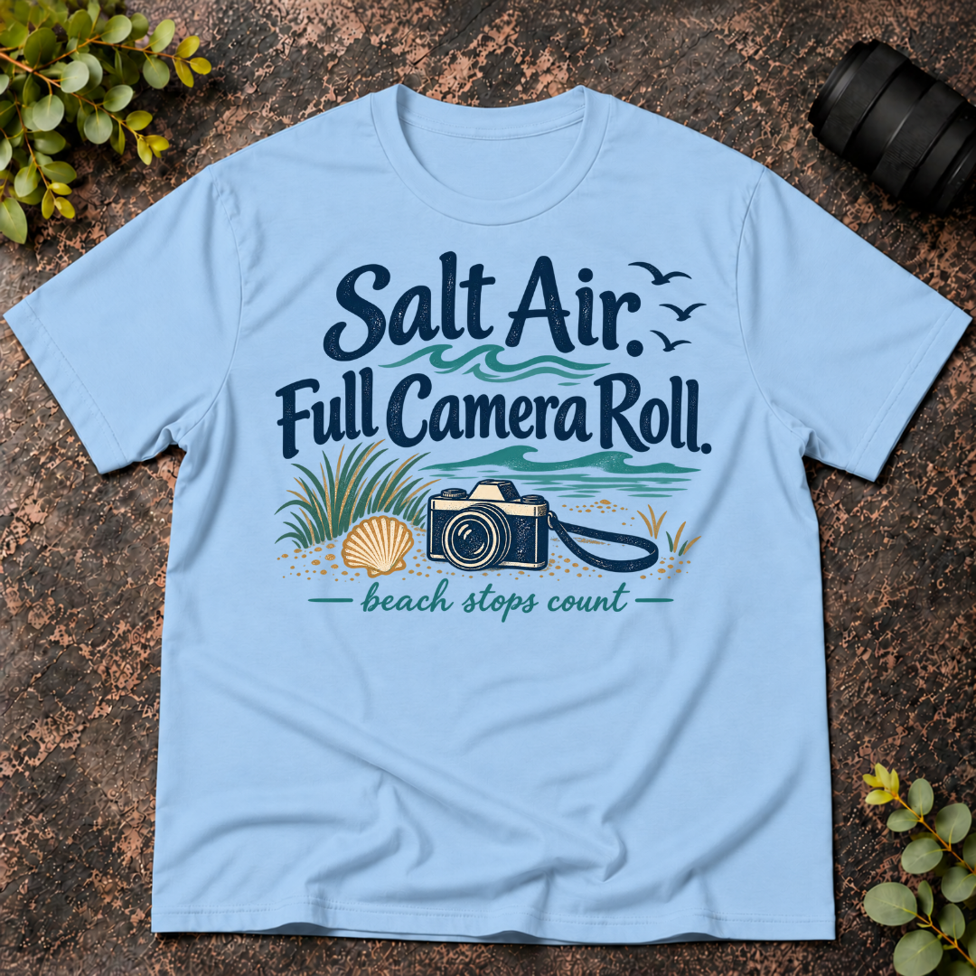 Salt Air Full Camera Roll T-Shirt
