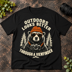 Outdoors Looks Better Through a Viewfinder T-Shirt