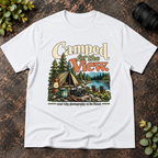 Camped For The View. Road Trip Photography T-Shirt