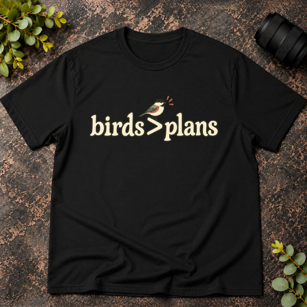 Birds Greater than Plans T-Shirt