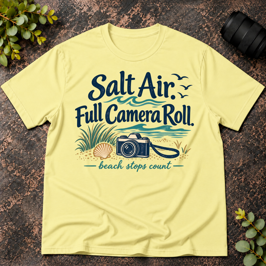 Salt Air Full Camera Roll T-Shirt