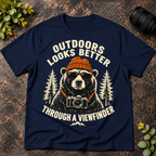 Outdoors Looks Better Through a Viewfinder T-Shirt