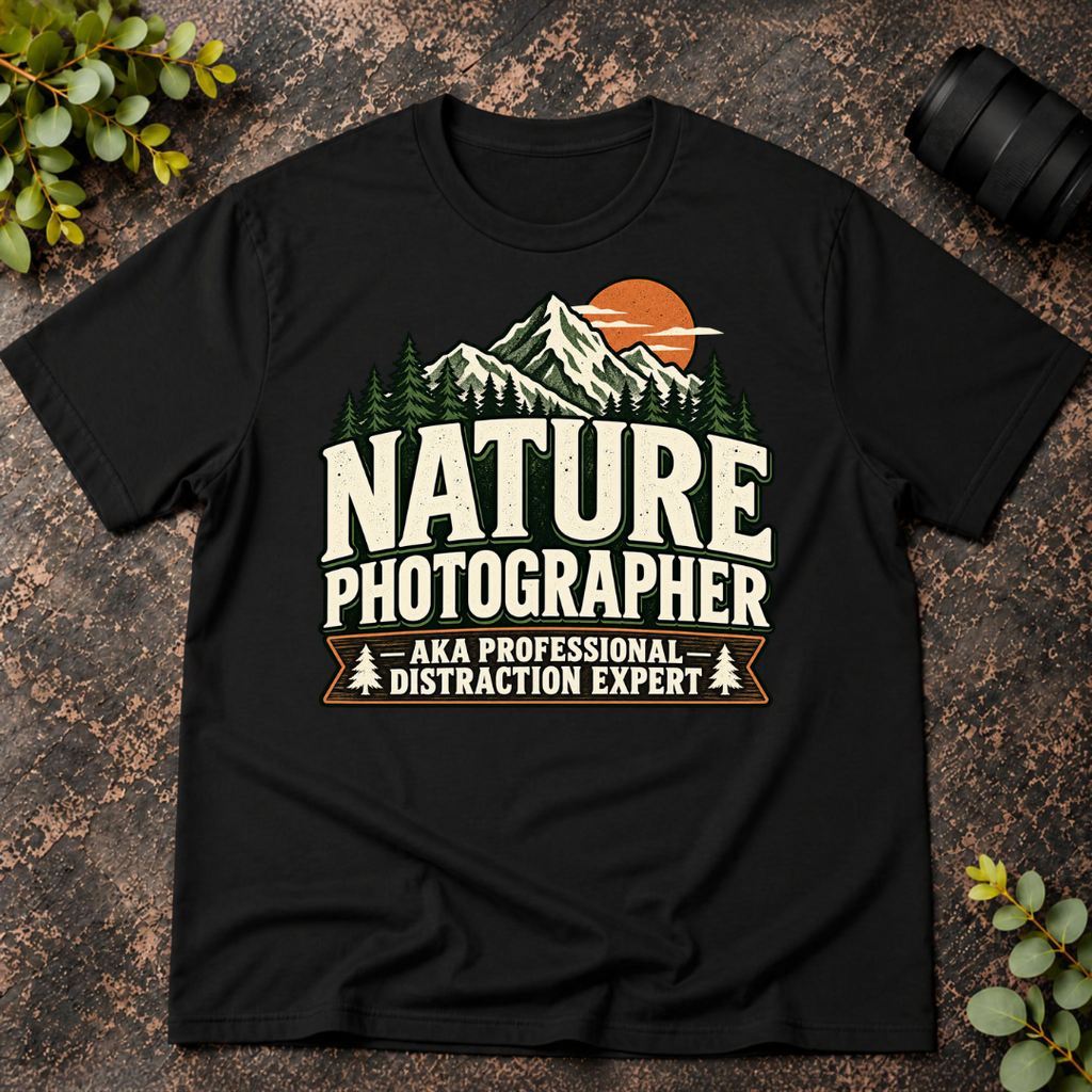 Nature Photographer AKA Professional Distraction Expert T-Shirt