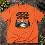 Outdoors Looks Better Through a Viewfinder T-Shirt
