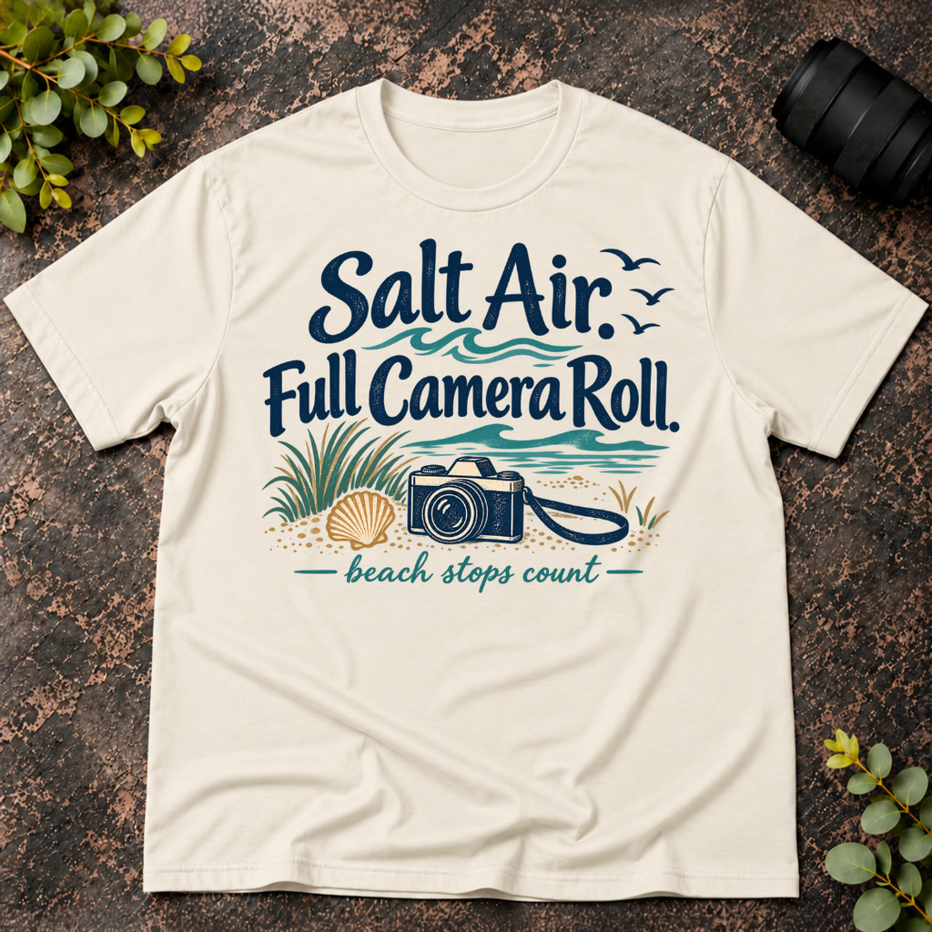 Salt Air Full Camera Roll T-Shirt