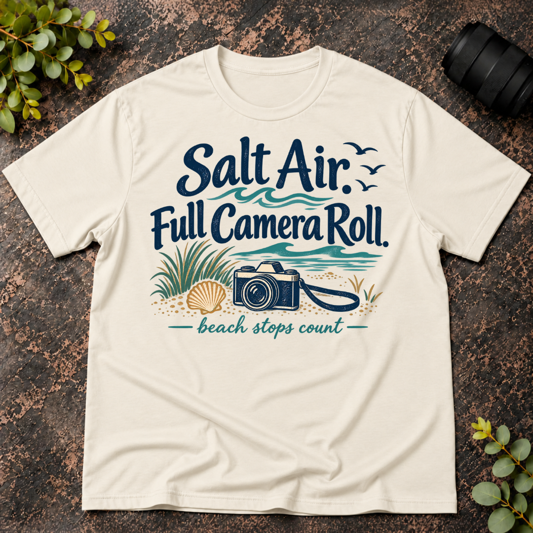Salt Air Full Camera Roll T-Shirt