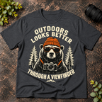 Outdoors Looks Better Through a Viewfinder T-Shirt
