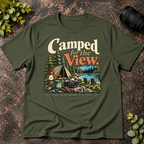 Camped For The View. Road Trip Photography T-Shirt