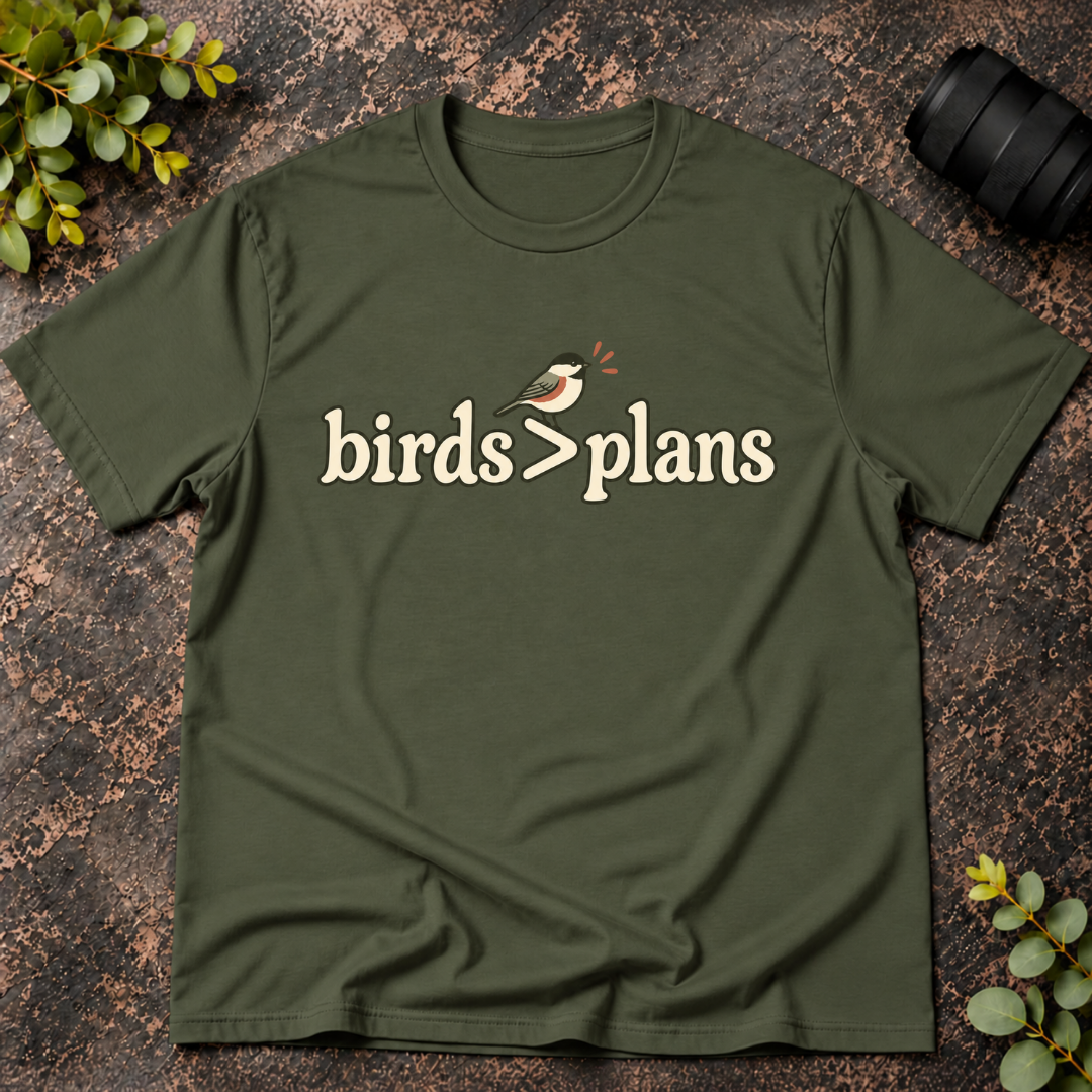 Birds Greater than Plans T-Shirt