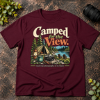 Camped For The View. Road Trip Photography T-Shirt
