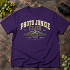 Photo Junkie Club Explore.Shoot.Repeat T-Shirt