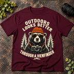 Outdoors Looks Better Through a Viewfinder T-Shirt