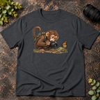 Monkey Shooting the Butterfly T-Shirt