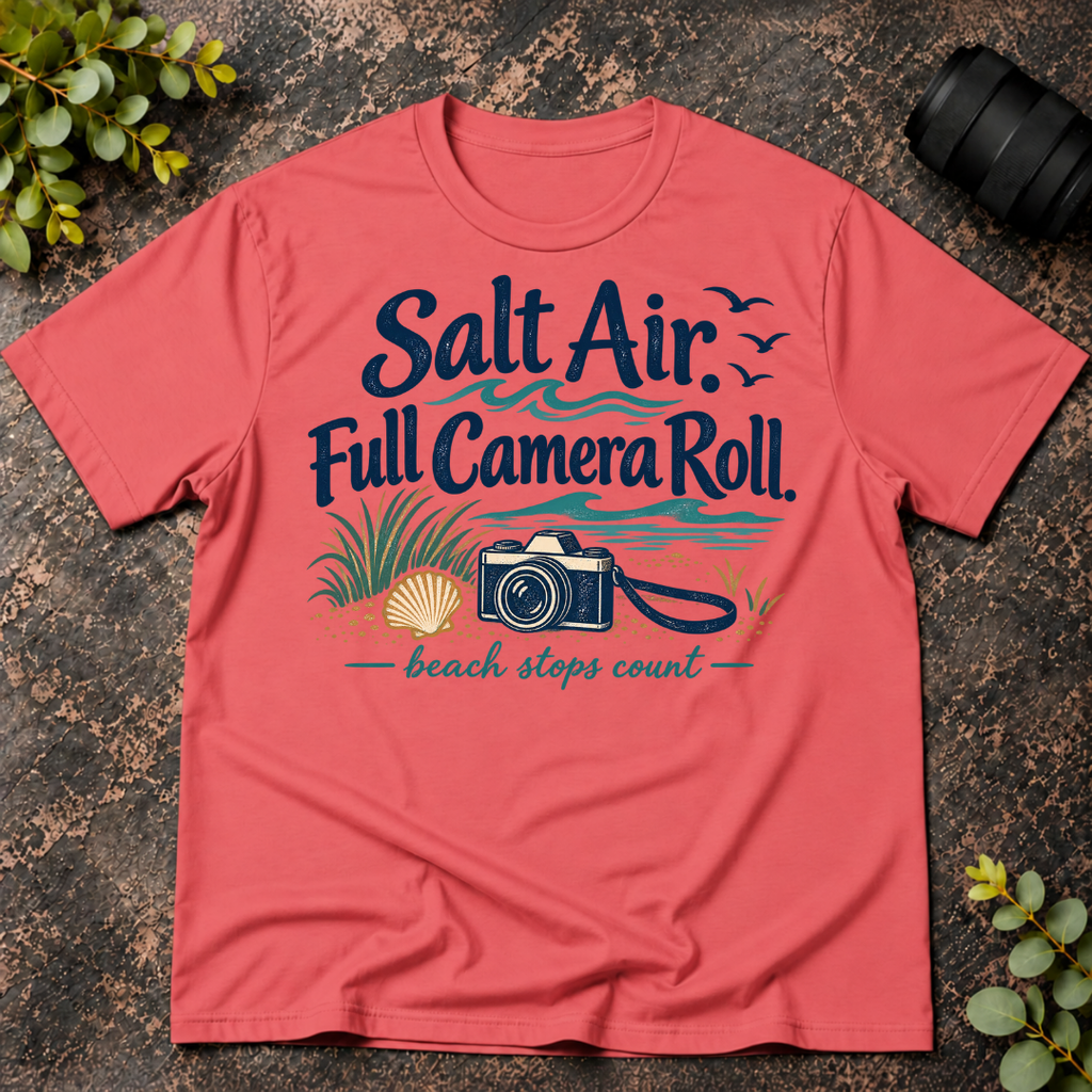 Salt Air Full Camera Roll T-Shirt