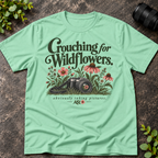 Crouching For WildFlowers Obviously Taking Pictures T-Shirt